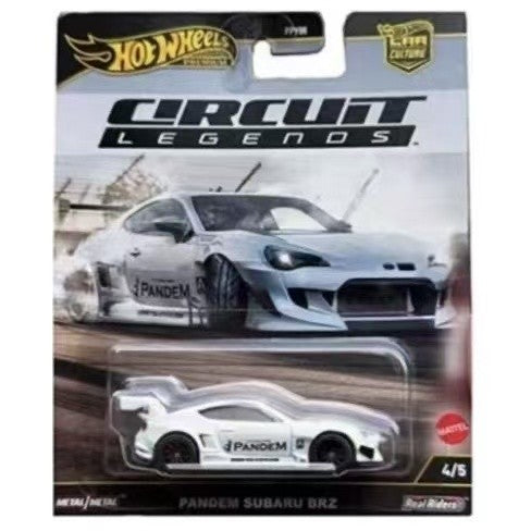 Hot Wheels Car Culture Series Original Ferrari Porsche Mustang Subaru 2025 K Case (Mix 5) Circuit Legends Premium 1:64 Carro de Presente