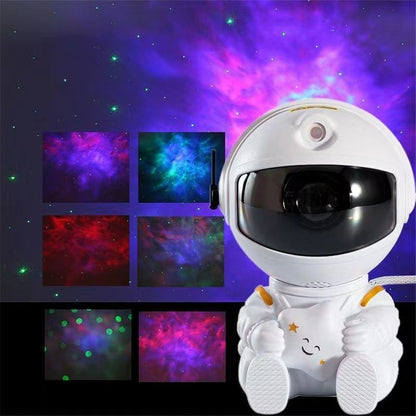 Astronaut Starry Sky Projector Adult Night Light Star Projector LED Astronaut Lamp Galaxy Projector for Bedroom Playroom