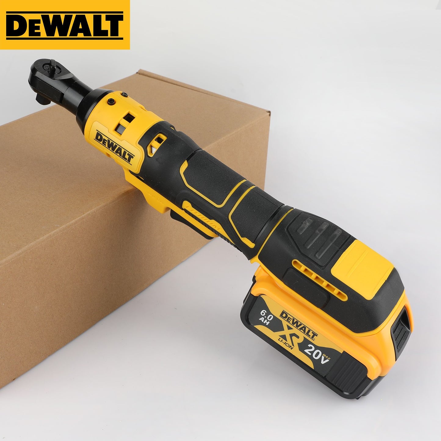 Chave angular com motor brushless Dewalt 20V 512 95N. pistola para manutenção automotiva alto torque 2500RPM catraca pneumática compacta