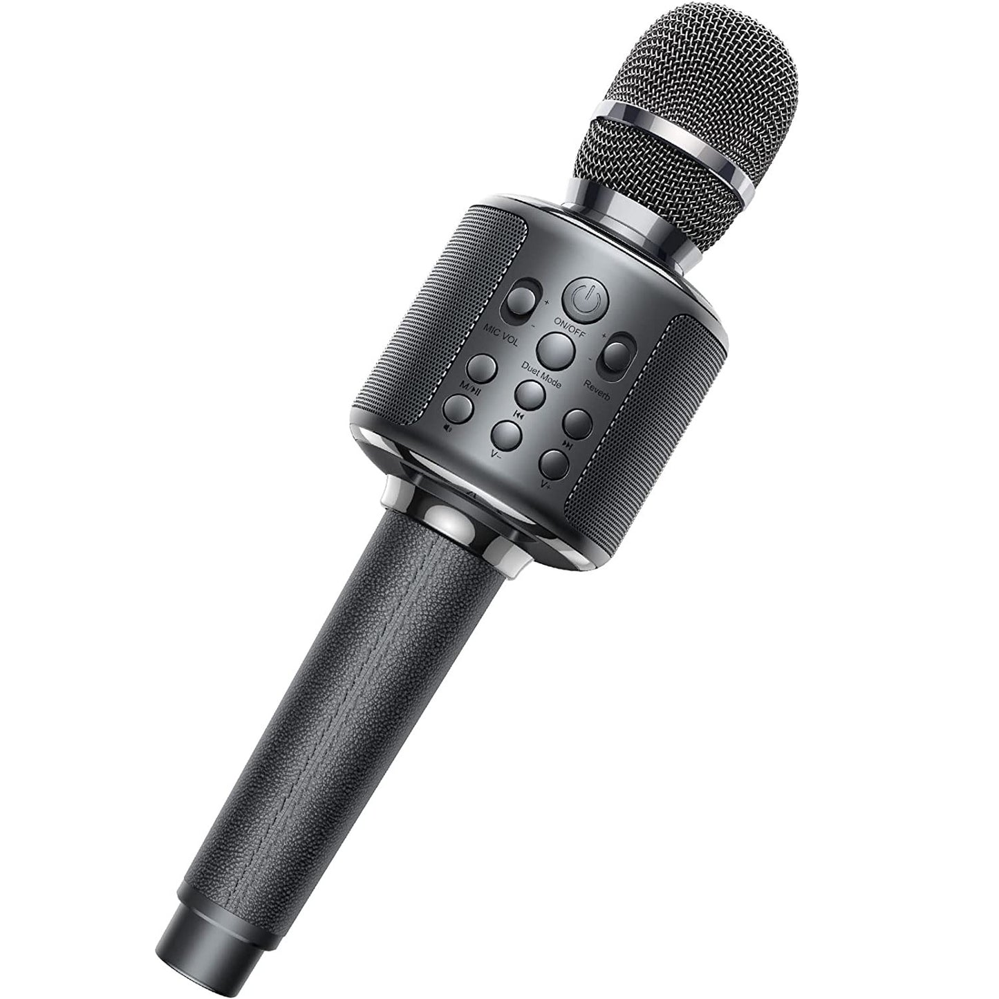 Microfone de Karaokê Sem Fio Bluetooth Portátil para Canto com Dueto/Gravação/Reprodução/Reverb Presente para Adulto/Criança para KTV em Casa