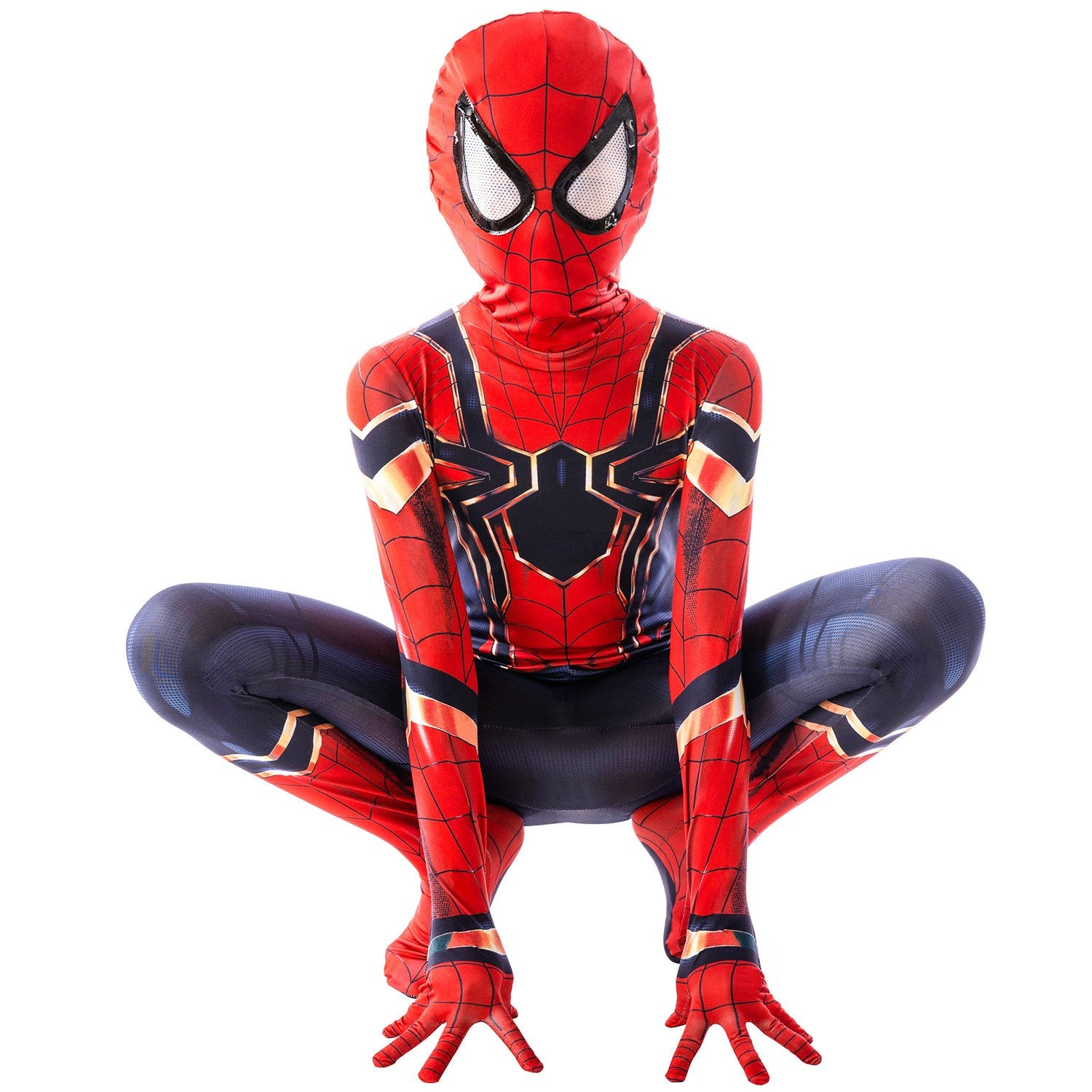 Anime Superhero Costume Miles Morales Cosplay Zentai Bodysuit Halloween Costumes Kids Superhero Costumes Movie Characters