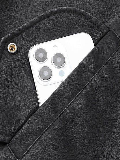 Men'S Baseball Jacket - Windproof Warm Coat with Zipper Closure, Brown & Green Accent Jacket, Non-Stretch Shell for Casual Outer