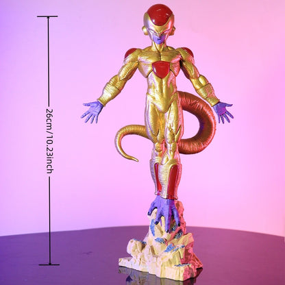 26,5 cm/10,43 pol. Anime Dragon Ball Z Frieza Figura DBZ Frieza Estátua Colecionável de Brinquedo de Ação Presente
