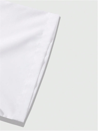 2024 Summer Shirt Men Hawaiian Men Short Sleeve Love Button Lapel Shirt Print Men Beach Travel Leisure Oversized XS-5XL