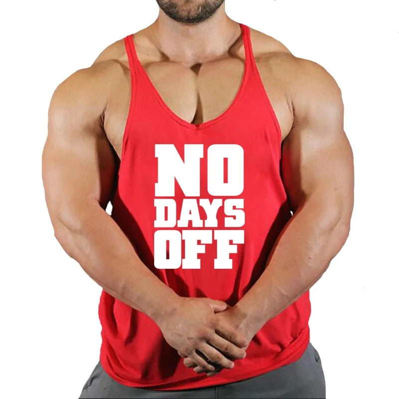 Summer Y Back Gym Stringer Tank Top Men Cotton Clothing Bodybuilding Sleeveless Shirt Fitness Vest Muscle Singlets Workout Tank