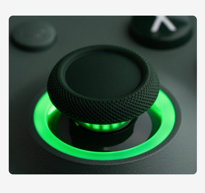 8BitDo Ultimate C Wired Gaming Controller for Xbox, RGB Lighting Fire Ring and Hall Effect Joysticks, Windows 10/11