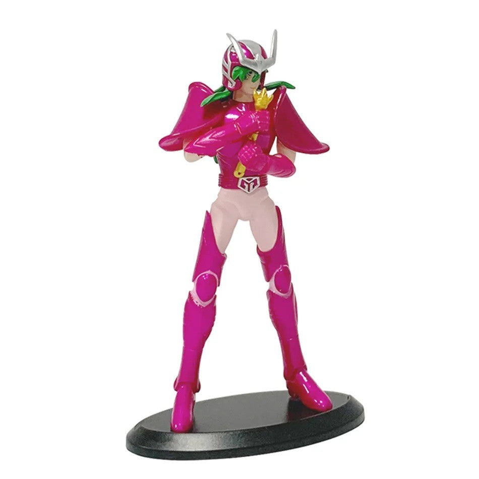 Saint Seiya Action Figurine Ikki Hyoga Seiya Shiryu Standing Myth Cloth Knights of The Zodiac Figures Model Toys Children's Gift