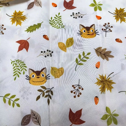 Cartoon Foldable Shopping Bags Thick Nylon Large Tote Reusable Polyester Portable Shoulder Women's Handbags Folding Pouch