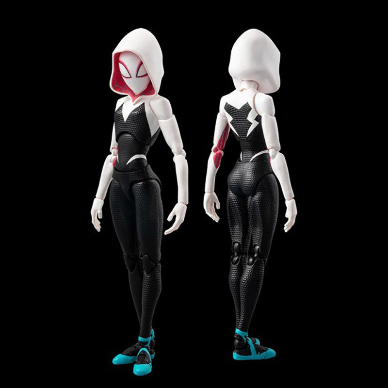 Action Figure Sv Action Homem-Aranha: Através do Aranhaverso Gwen Stacy Miles Morales Peter Parker Modelo Brinquedos