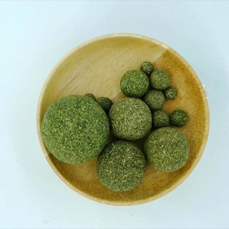 Mint Toys Bola Comestível de Catnip para Gatos, Segura e Saudável, Brinquedo para Gatos, Brincadeira de Caça em Casa, Limpa os Dentes e o Estômago