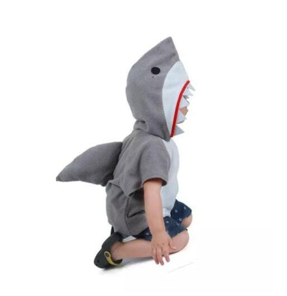 Halloween Child Kids Boy Girl New Year Carnival Party Shark Cos Clothing Funny Shark Animals Cosplay Costumes