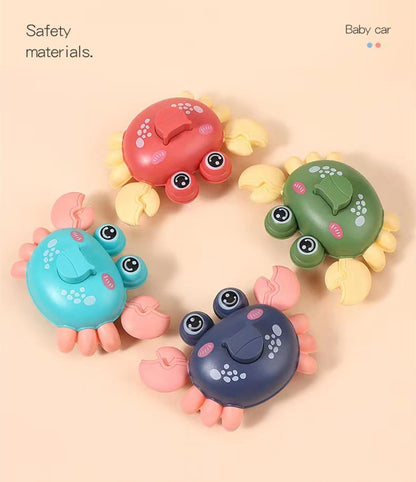 Crab Toy for Babies Walking Dancing Creative Funny Cute Crawling Press Toys Educational Toddler Kids Birthday Christmas Gifts