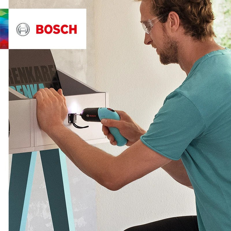 Parafusadeira sem fio Bosch IXO 3.6V Recarregável USB Multifuncional Mini Furadeira Elétrica Chave de Fenda Portátil Ferramenta Elétrica Ixo 7/6