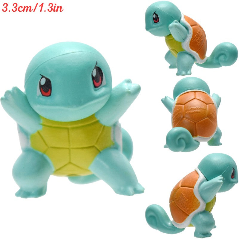 Pokemon Figure Toys Mega Charizard X Y Lugia Dialga Palkia Zekrom PVC Figurine Aggron Treecko Chespin Greninja Model Dolls Gifts
