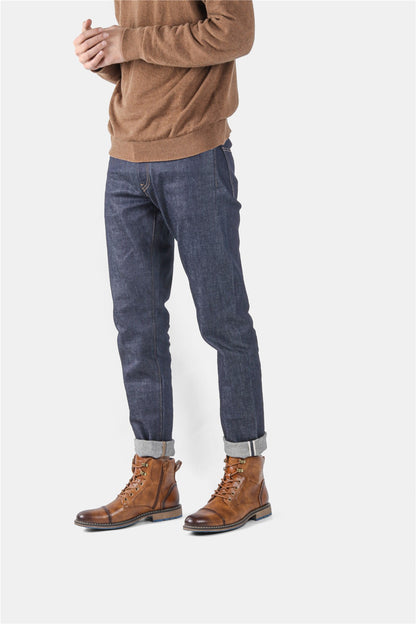 Botas masculinas retrô 2023, tamanhos 39-45, estilo confortável, de couro, para a primavera