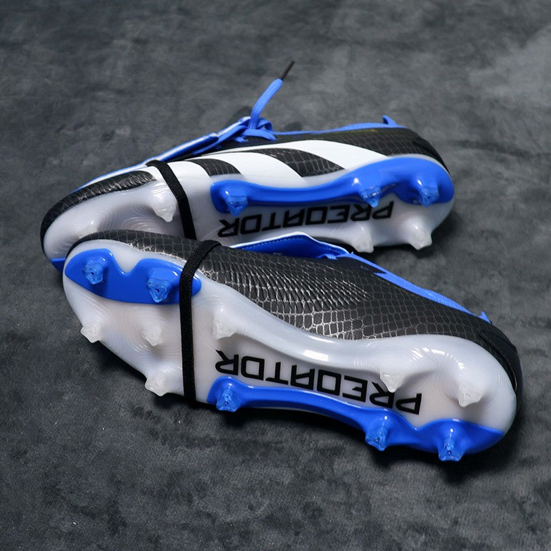 Q-2502 High Quality Mens Soccer Shoes Non-Slip Turf Soccer Cleats for Kids TF/FG Training Football Boots Chuteira Campo 35-45