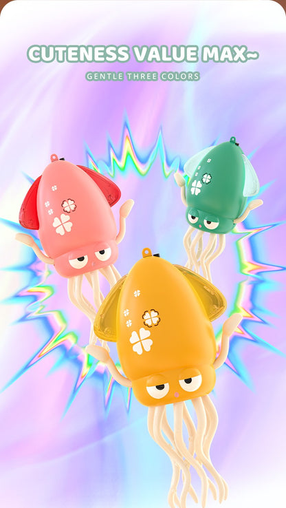 Brinquedo Polvo Dançarino Mágico Elétrico Brinquedo para Animais de Estimação de Arraste com Luz e Música Polvo para Crianças Brinquedos Interativos para Desenvolvimento Presentes para Bebês na Hora da Barriga