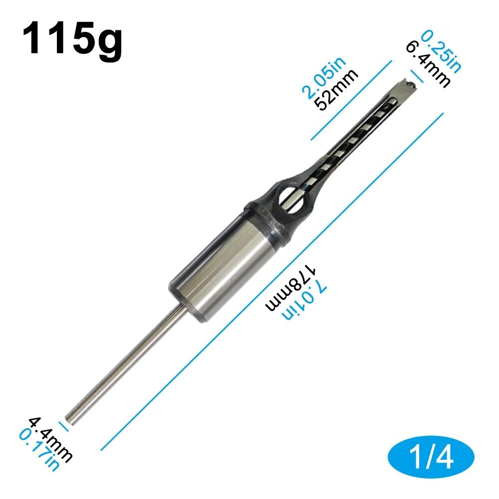 Broca para Marcenaria Sistema Britânico Furo Quadrado DIY Broca para Furo Quadrado Máquina de Fazer Espiga Acessórios para Ferramentas Elétricas