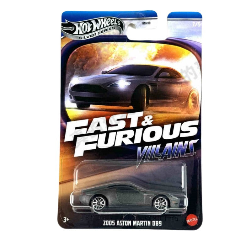 Hot Original Hot Wheels Carro Prata Velozes e Furiosos Vilões Tema Sortimento Mix 2 HNR88 J Modelos de Veículos Diecast 1/64 Carrinhos Brinquedos Meninos