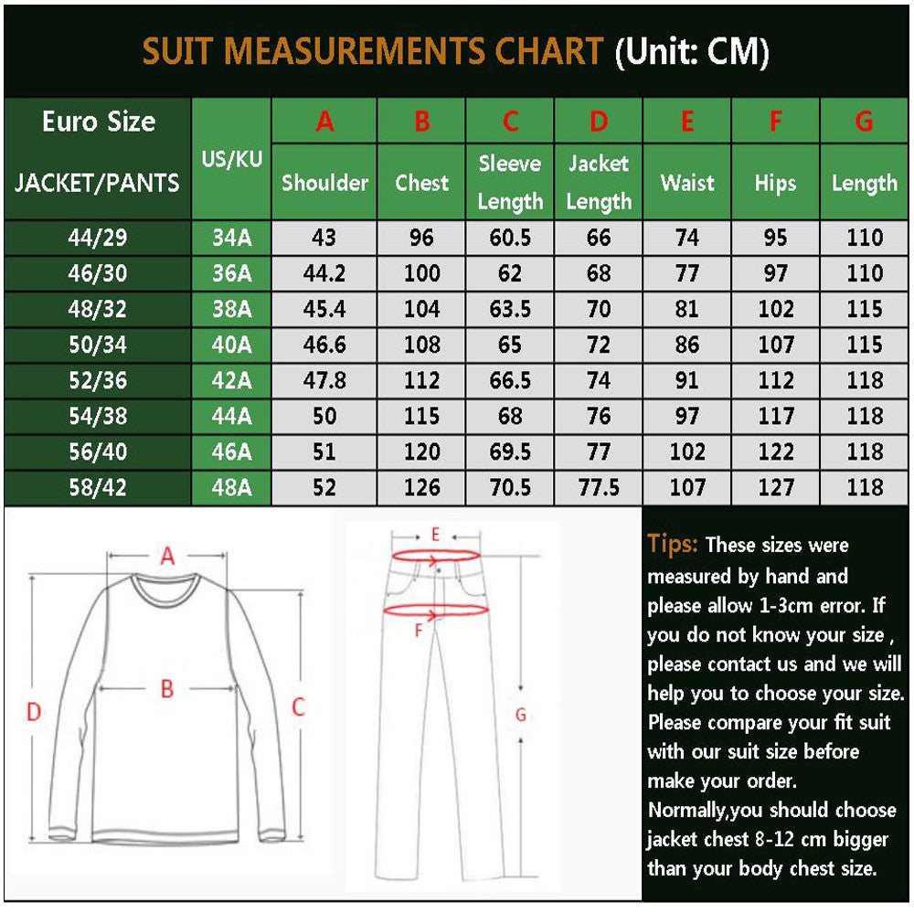 New Brief Men's Slim Fit Suit Sets Fashion Peak Lapel One Button Solid Daily Homme Costumes Male Texudos For Formal Occasions