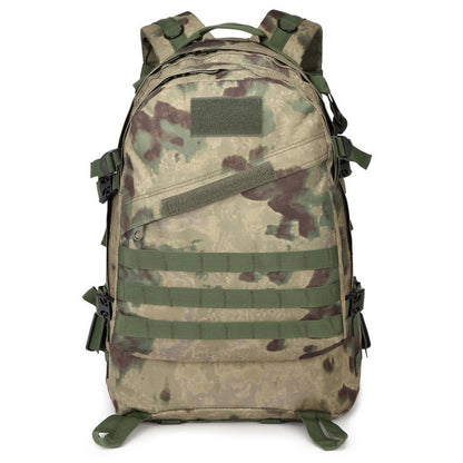 Mochila de Acampamento Esportiva ao Ar Livre Caminhada Trekking Mochila Escolar Viagem Ciclismo Caminhada Grande Capacidade Mochila Tática 3D