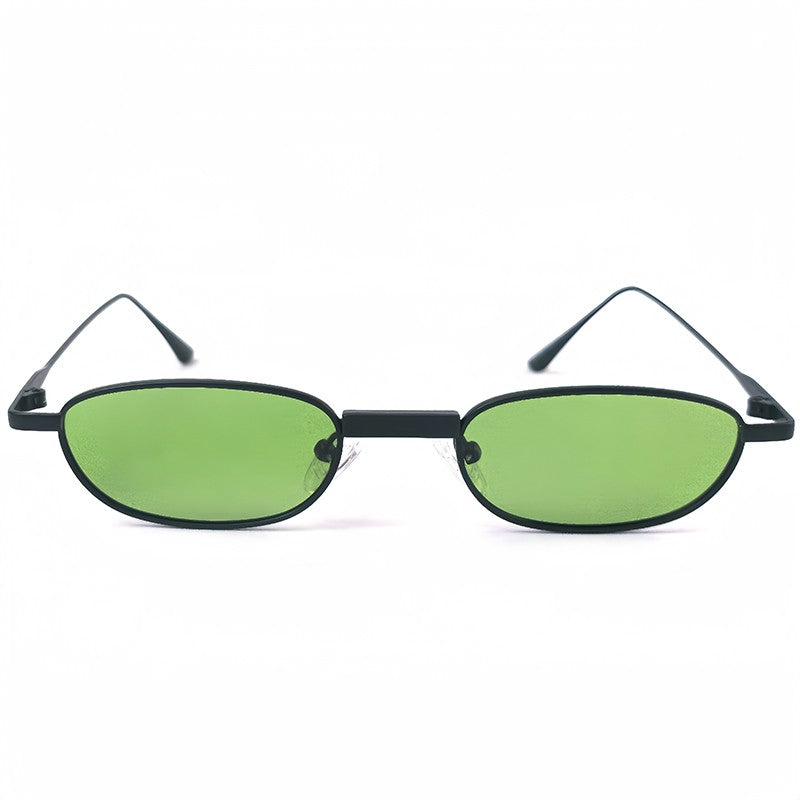Óculos de Sol HBK New Retrô Polarizados Masculino Armação Pequena Lentes Tac Óculos de Sol Punk Feminino Pesca Óculos de Festa ao Ar Livre