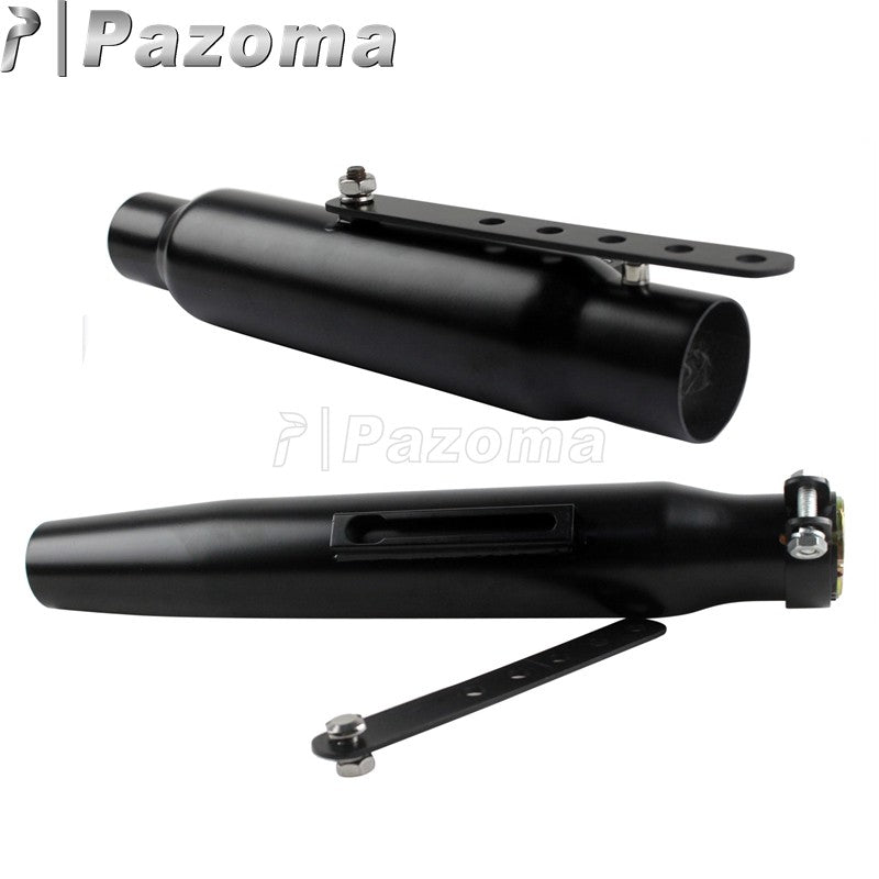 Universal Motorcycle 34-41 mm Pipe Exhaust Muffler For Harley Sportster XL1200 XL883 XS650 Softai Dyna Bobber Chopper Silenc