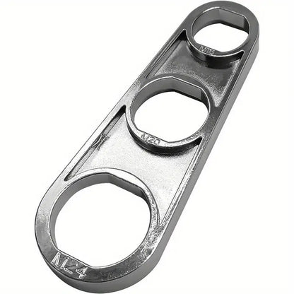 Chave Universal para Aerador de Torneira, Ferramenta 6 em 1 de Liga de Zinco para Bicas de Cozinha e Banheiro
