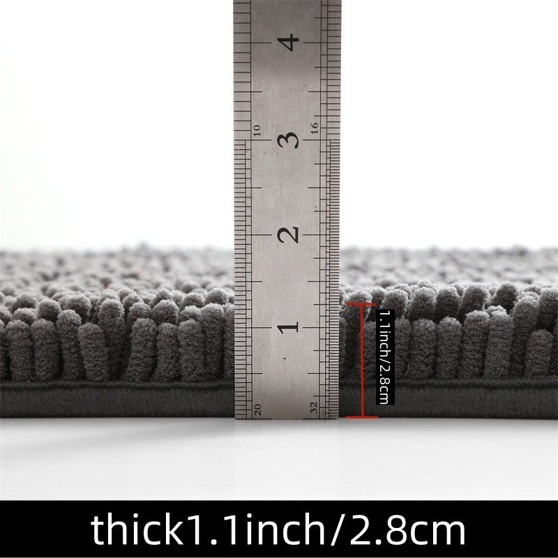 Tapete de Porta Para Patas Sujas de Cães, Absorve Umidade e Sujeira, Tapete Lavável Antiderrapante Absorvente, Microfibra de Secagem Rápida, Tapete de Lama Para Cães,
