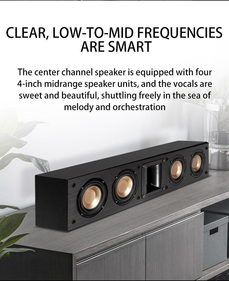 Conjunto de áudio Bluetooth de home theater com rede inteligente e 7.2 canais Balenald Dolby Atmos de última geração