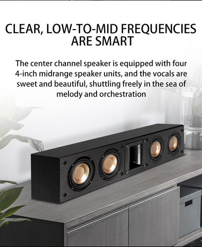 Conjunto de áudio Bluetooth de home theater com rede inteligente e 7.2 canais Balenald Dolby Atmos de última geração
