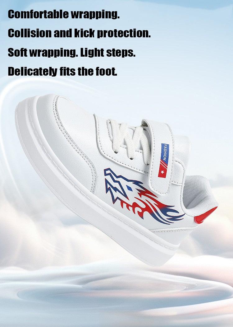 Children's Sports Shoes Boys Casual Running Sneakers Breathable Non-Slip Flat Walking Shoes Fashion Kids Athletic Footwear