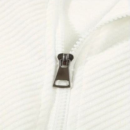 Men's Business Casual Polo Long Sleeve T-shirt spring and autumn Twill jacquard zipper polo shirt Comfortable and Breathable Top