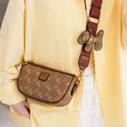 Classic style handbag with strap, featuring a shoulder-sling design, suitable for women, with a bag shape resembling