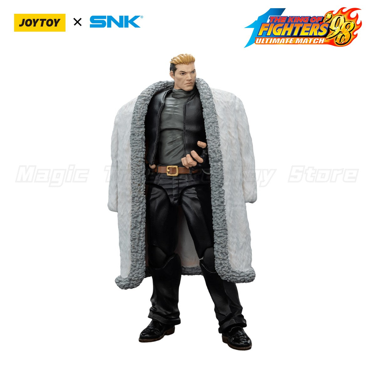 ?Pré-venda?Boneco de Ação Original JOYTOY 1/18 SNK KOF '98UM '97 Special Team Ryuji Yamazaki Presente Brinquedo
