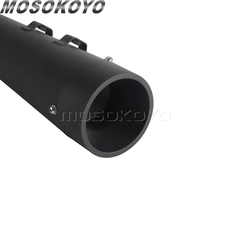 Motorcycle Tappered Slip-On Exhaust Pipe For Harley Touring Street Road Electra Glide Road King FLHR FLHX FLTRX FLHTK 2017-2023