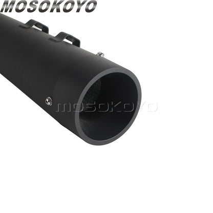 Motorcycle Tappered Slip-On Exhaust Pipe For Harley Touring Street Road Electra Glide Road King FLHR FLHX FLTRX FLHTK 2017-2023