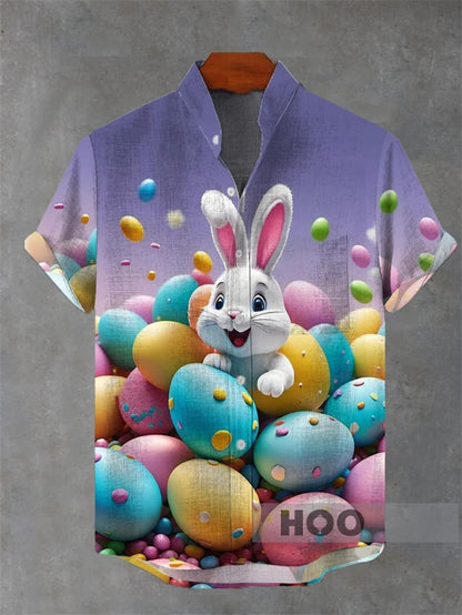 New Fashionable Luxury Hawaiian Holiday Beach Flower Cat Shirt 2025 Best Ethnic Style Clothing Camisa Hawaiana Hombre