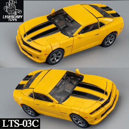 Brinquedo Transformers Hornet Warrior Bumblebee LTS03C 18CM Autobots Boneco de Ação