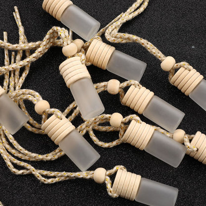 10 Pcs 5ml Car Perfume Bottle for Essential Oils Air Freshener Auto Ornament Car-styling Perfume Pendant Hot Car Accessories
