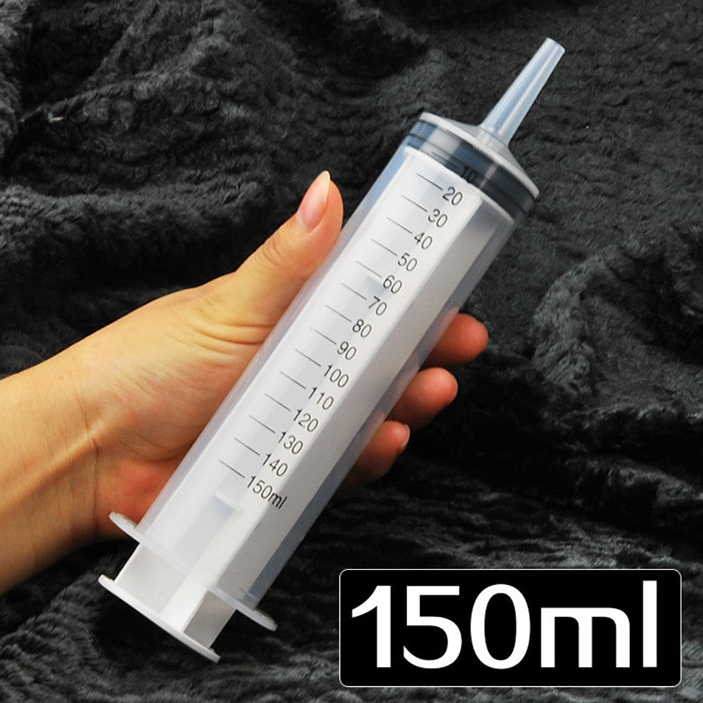 Seringa de 60/100/150 ML Reutilizável para Carne de Churrasco Injetor de Marinada Nutriente Seringa Medidora Estéril para Aves, Animais de Estimação e Ferramenta de Alimentação