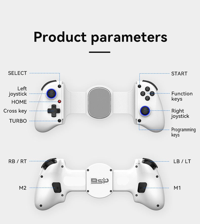 Wireless Controller Phone Bluetooth Gamepad For Switch PS4 PS3 Xbox iPhone Android Mobile Cell PC Control Game Pad Gaming Mando