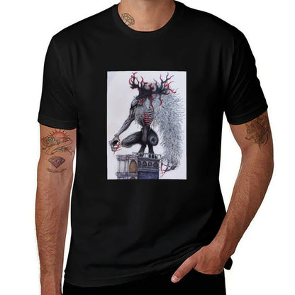 Bloodborne Cleric Beast T-Shirt black cotton t-shirt plain for man package t shirt man luxury t shirts for man slim fit T-Shirt