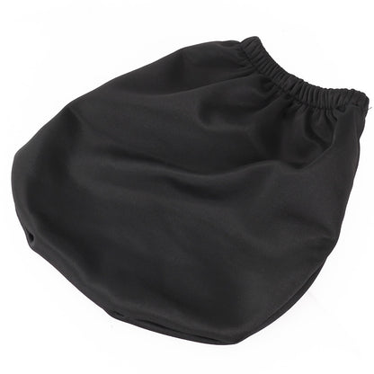 1Pcs Black Premium Cloth Headrest Cover For Car, Truck, SUV, Auto Universal Fit Interior Decorative Parts