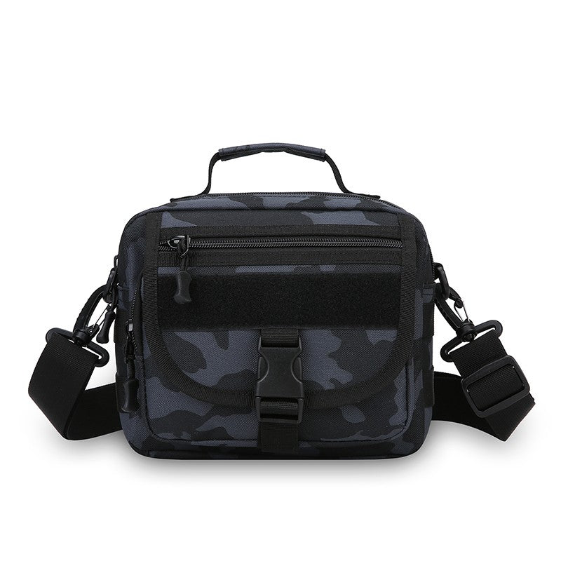 Tactical Messenger Pouch Men's Vintage Camouflage Army Crossbody Bag Nylon Single Shoulder Bag Chest Pack Sling Hunting Bag