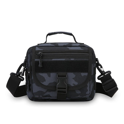 Tactical Messenger Pouch Men's Vintage Camouflage Army Crossbody Bag Nylon Single Shoulder Bag Chest Pack Sling Hunting Bag