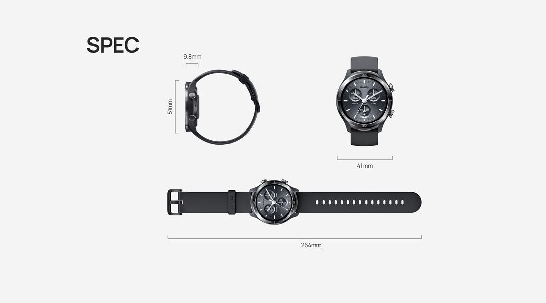Mibro A3 Smartwatch Posicionamento GPS Chamada Bluetooth Design Super Leve Tela de 1.39'' Monitor de Saúde Relógio Esportivo Para Homens Mulheres