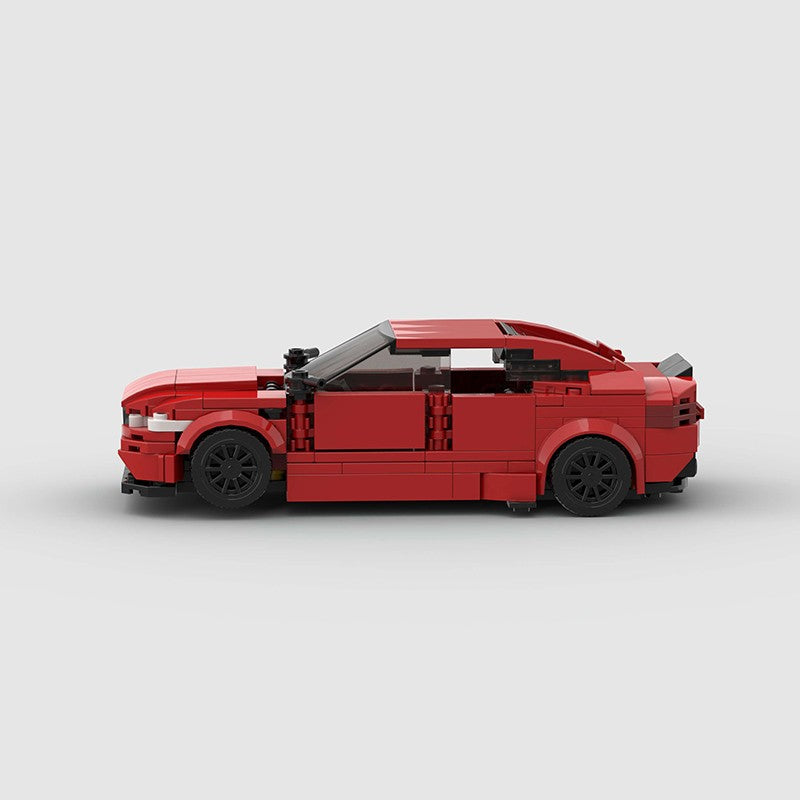MOC Speed Sports Super Carro de Corrida Blocos de Montar DIY Tijolos Cidade Rally Técnico Grande Veículo de Corrida Presente de Natal Brinquedo