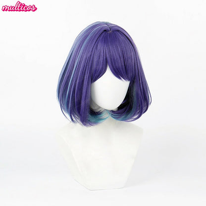 Peruca de Cosplay Oshi no Ko Hoshino Ai Hoshino Ruby Hoshino Akuamarin Arima Kana Peruca de Cosplay Cabelo Resistente ao Calor Perucas de Anime + Touca de Peruca