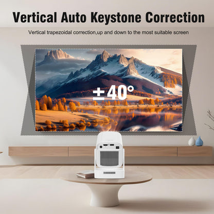 Projetor Magcubic HY310 Android 11 1080P 4K WiFi6 Portátil para Filmes ao Ar Livre 330 ANSI Foco Automático BT5.4 Air Mouse